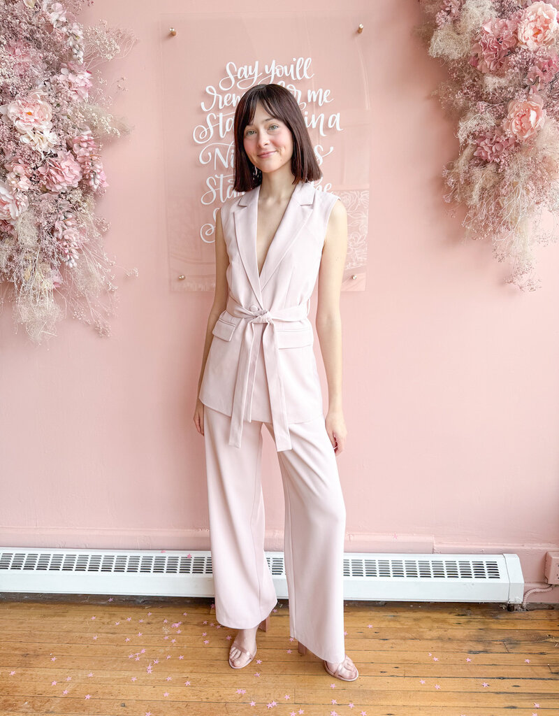 Greylin Alexi Wide Leg Pleated Trousers