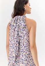 Greylin Carina Tiered Halter Maxi Dress