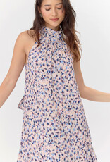 Greylin Carina Tiered Halter Maxi Dress
