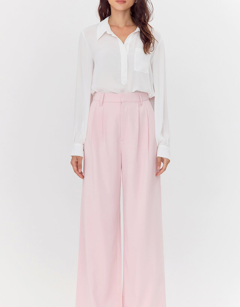 Greylin Alexi Wide Leg Pleated Trousers