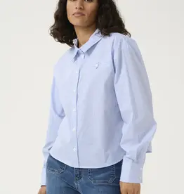 Kaffe Sofie Striped Cotton Shirt *Size 4 & 8 Left*