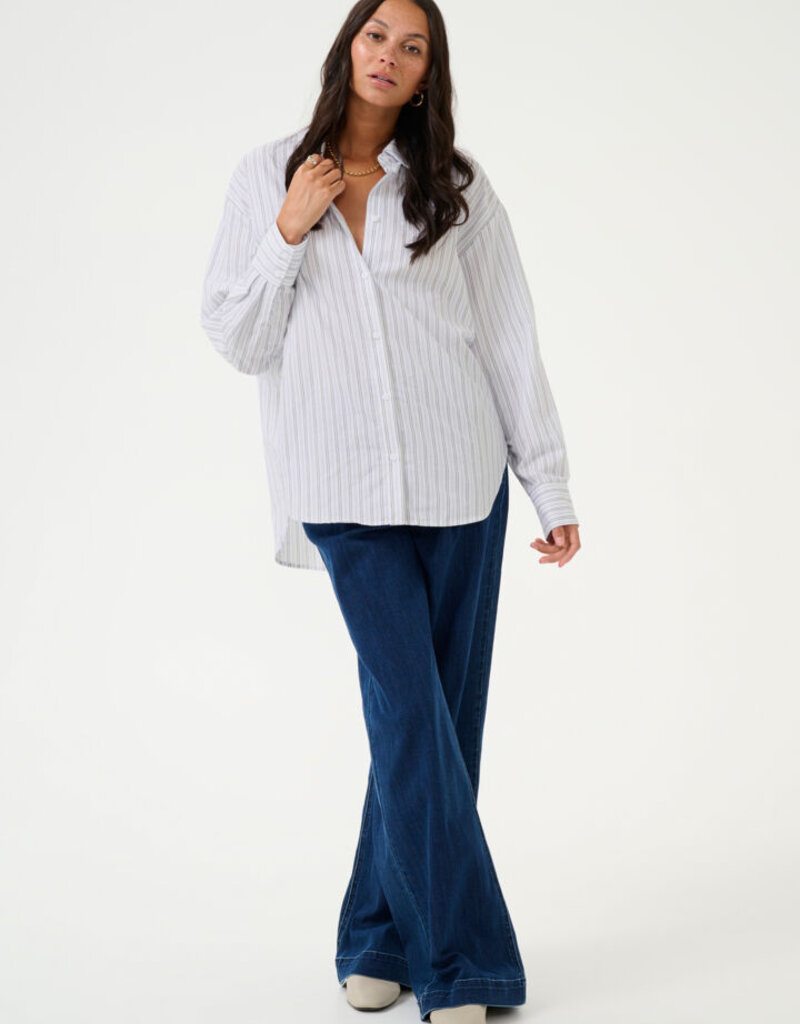 Kaffe Selma Striped Shirt (FINAL SALE)