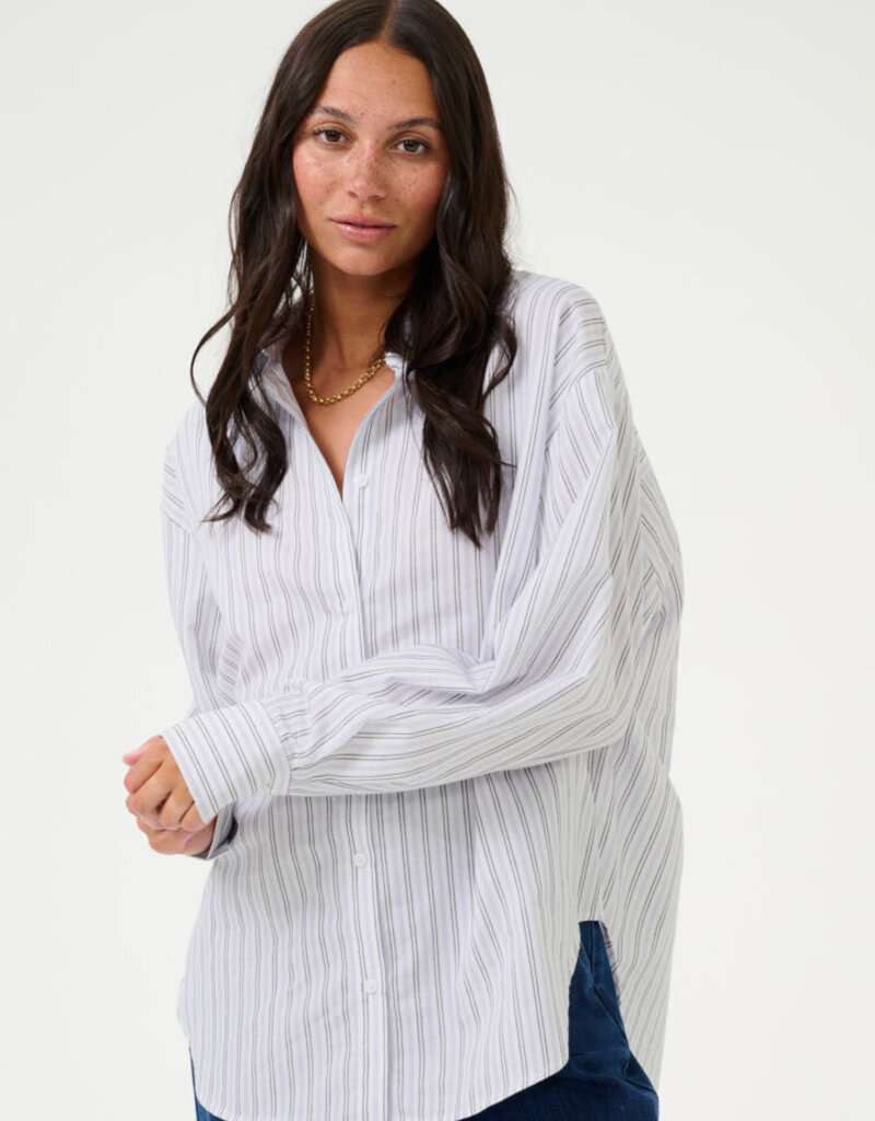 Kaffe Selma Striped Shirt (FINAL SALE)