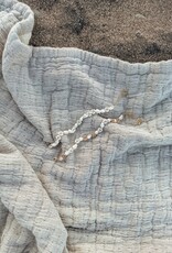 Oak + Eve Tofino Bracelet with Shell and Flower Detail - Cafe