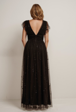 Soieblu Star Maxi Dress in Black