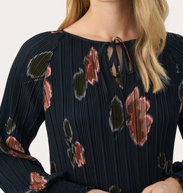 Part Two Priya Pleated Floral Blouse
