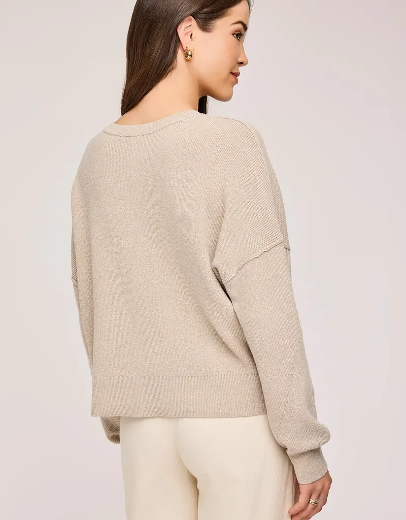 Gentle Fawn Echo Over-Sized Knit Crew