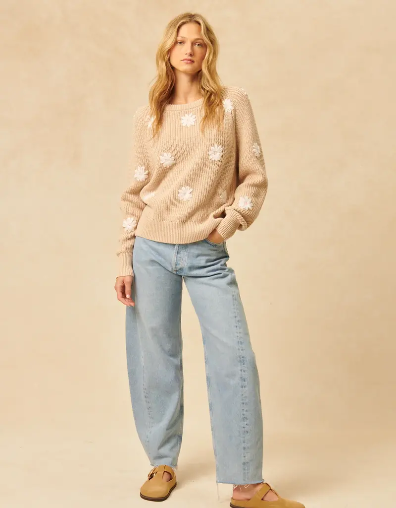 John and Jenn Hendrix Daisy Knit Pullover