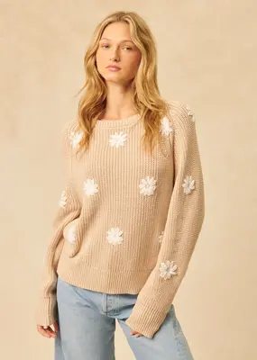 John and Jenn Hendrix Daisy Knit Pullover