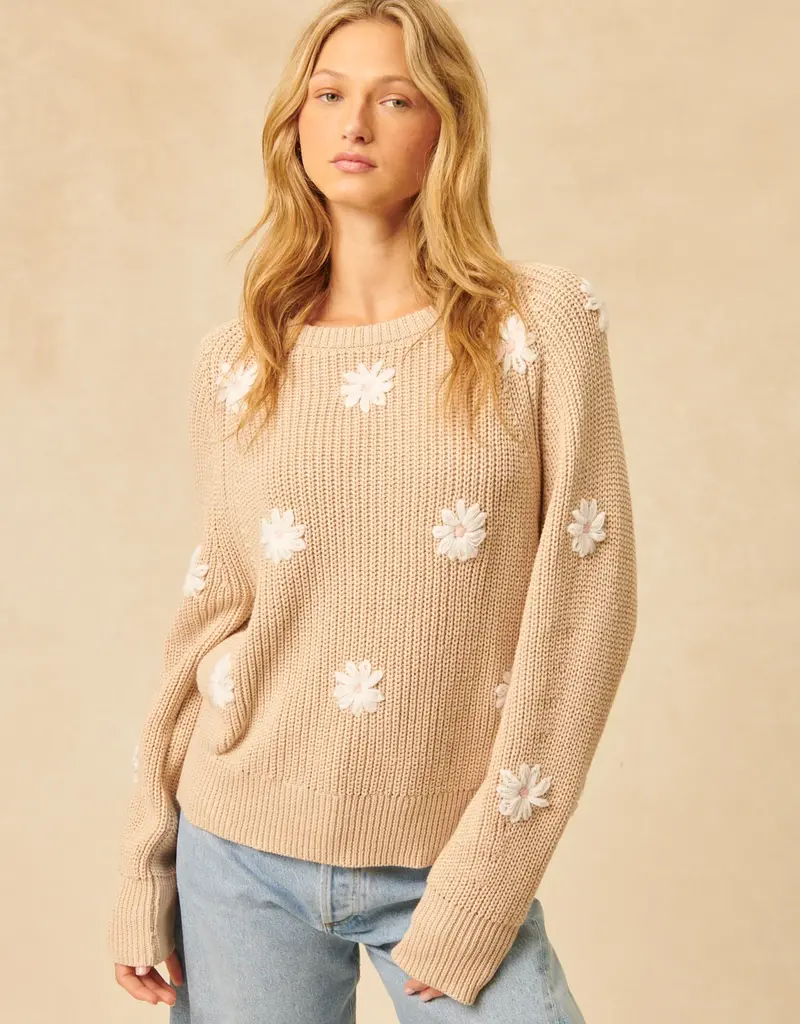 John and Jenn Hendrix Daisy Knit Pullover