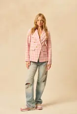 John and Jenn Oliver Gingham Blazer