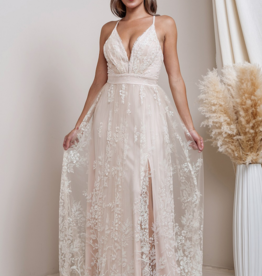 Soieblu Cynthia Glitter Maxi Dress *Only One Left - XL*