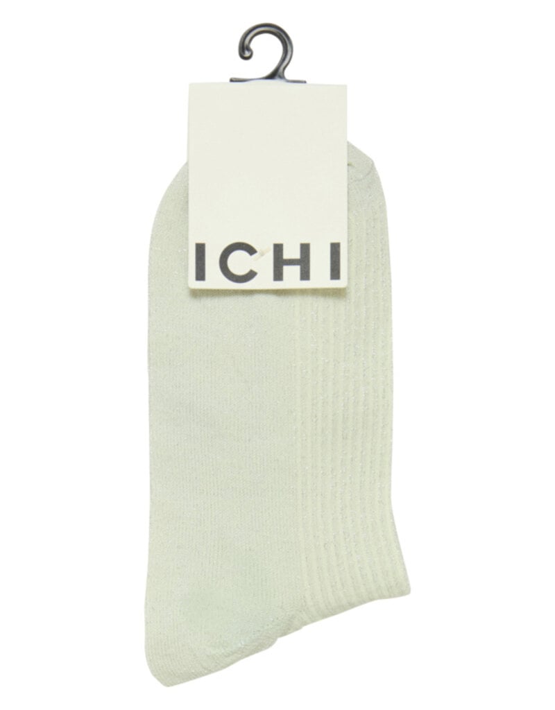 ICHI Accessories Mitty Socks - Cloud Dancer