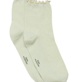 ICHI Accessories Mitty Socks Ruffle Edge Socks