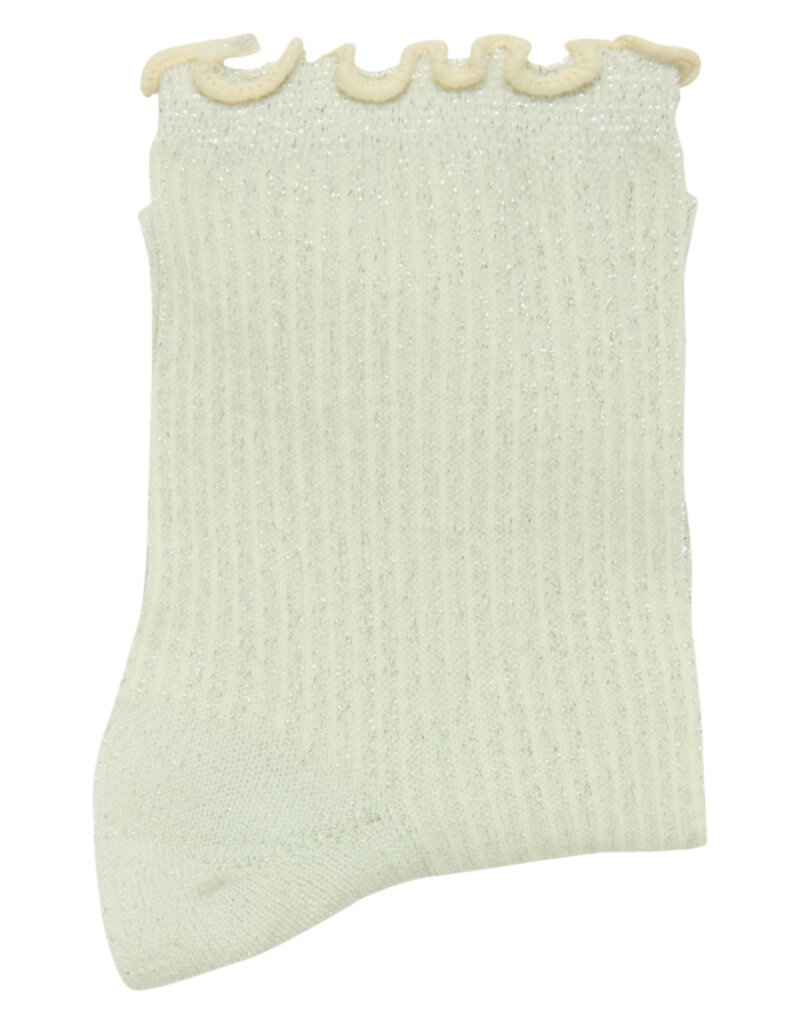 ICHI Mitty Socks - Cloud Dancer