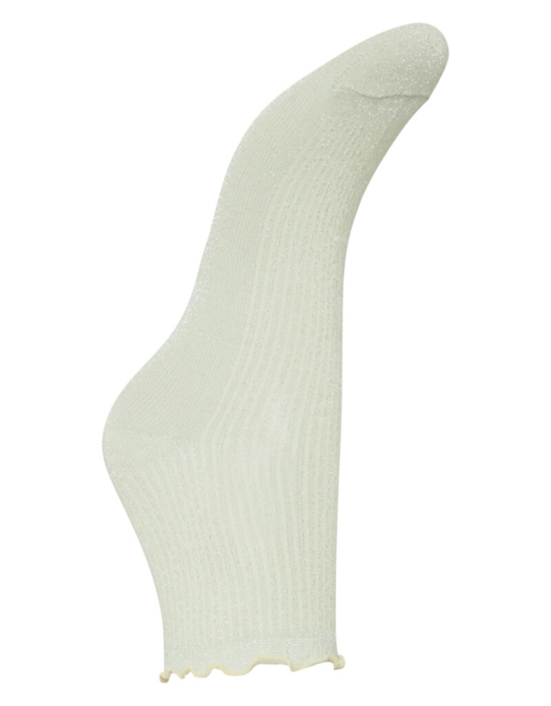ICHI Mitty Socks - Cloud Dancer