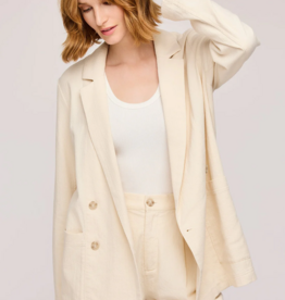 Gentle Fawn Field Oversized Cotton Blazer *Only One Left - Large*