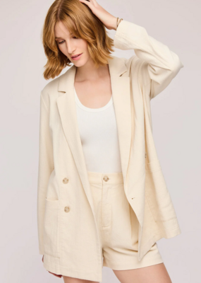 Gentle Fawn Field Oversized Cotton Blazer *Only One Left - Large*
