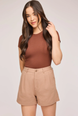 Gentle Fawn Ritz Cotton Twill Shorts
