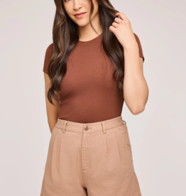 Gentle Fawn Ritz Cotton Twill Shorts