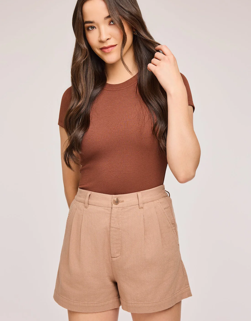 Gentle Fawn Ritz Cotton Twill Shorts