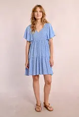 Molly Bracken Nellie Tiered Dress with Sleeves (FINAL SALE)