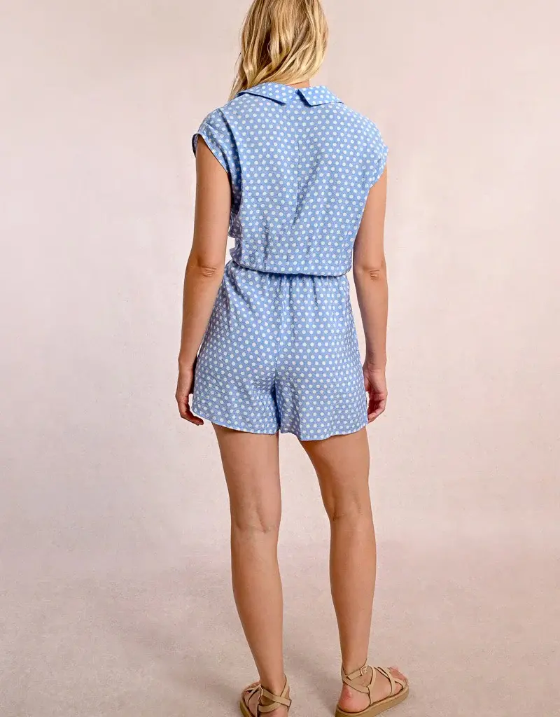 Molly Bracken Julie Polkadot Romper (FINAL SALE)