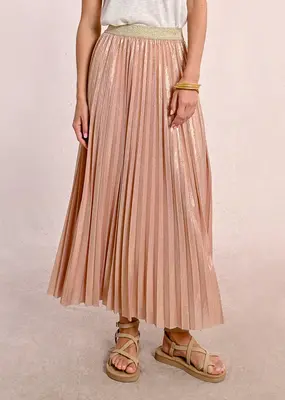 Molly Bracken Haze Metallic Pleated Skirt *Only One Left - XS*