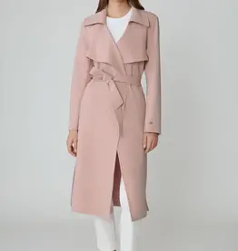 Soia and Kyo Soia & Kyo - Dimitra Relaxed Fit Trench Coat in Blush Pink