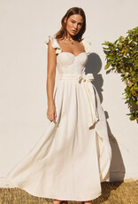 Dress Forum Heaven Sent Bustier Flutter Dress in Ivory