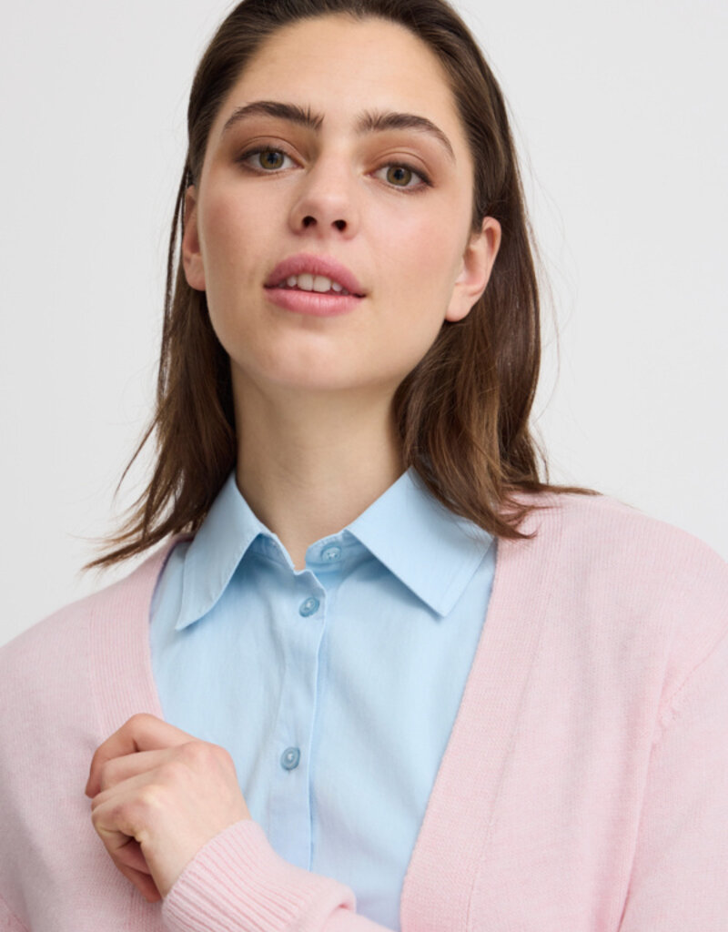 B.Young Nonina Cardigan in Rose Pink