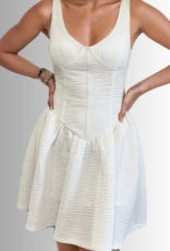 Privilege Elliot Crepe Ballerina Dress