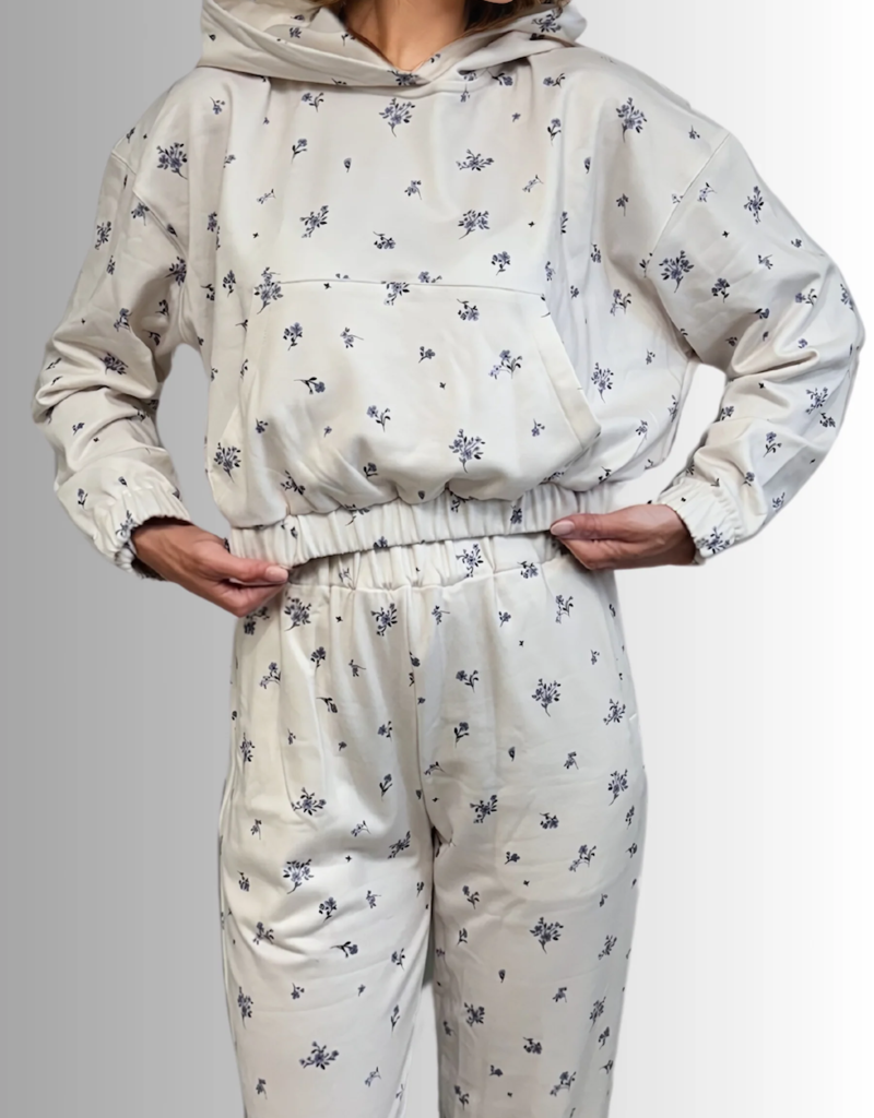 Privilege Posie Floral Lounge Set (Two Piece)
