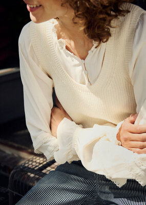 Part Two Nirmala Cotton Cashmere Knit Tank