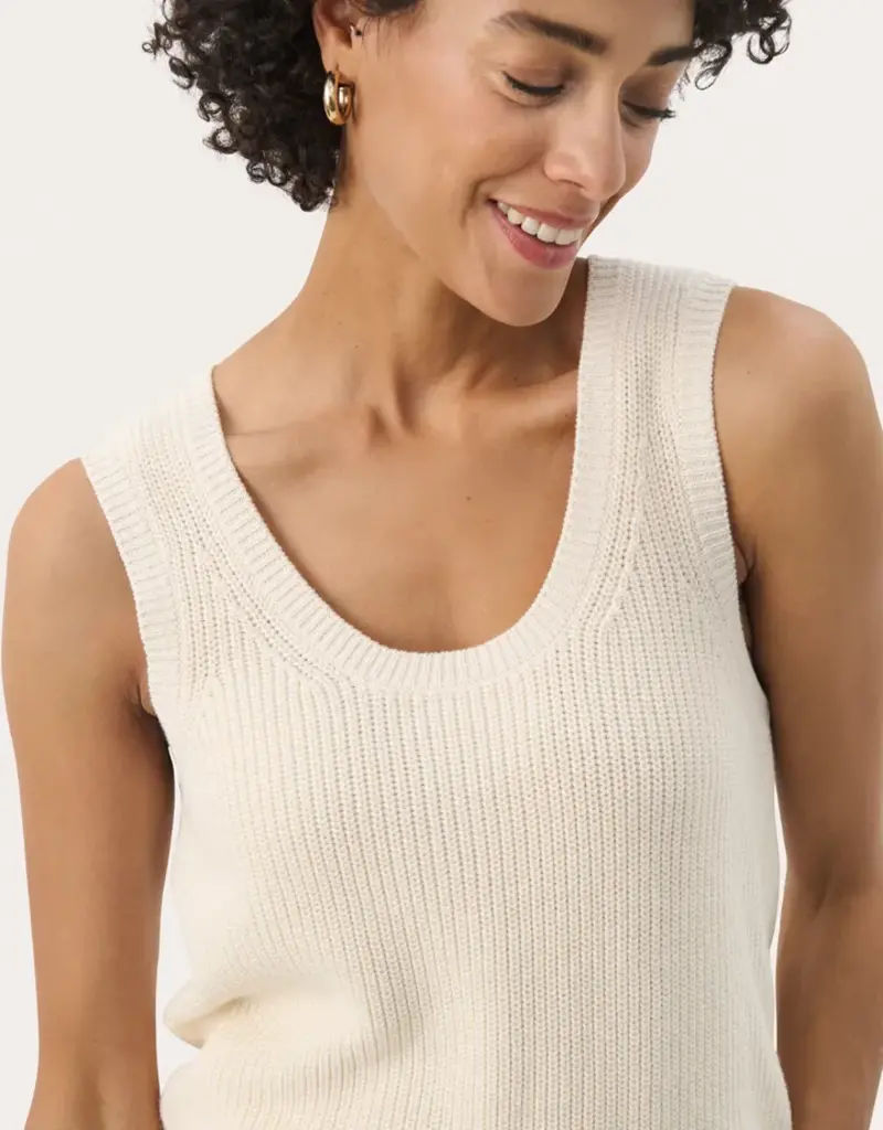 Part Two Nirmala Cotton Cashmere Knit Tank
