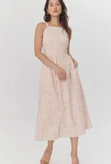 Greylin Audrey Cotton Eyelet Midi Dress