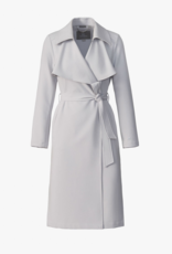 Soia and Kyo Dimitra Relaxed Fit Trench Coat in Stone
