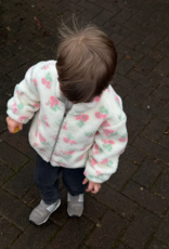 Brunette the Label Brunette the Label - Kids Full Zip Floral Sherpa Jacket
