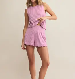Z-Supply Dawn Smocked Rib Short