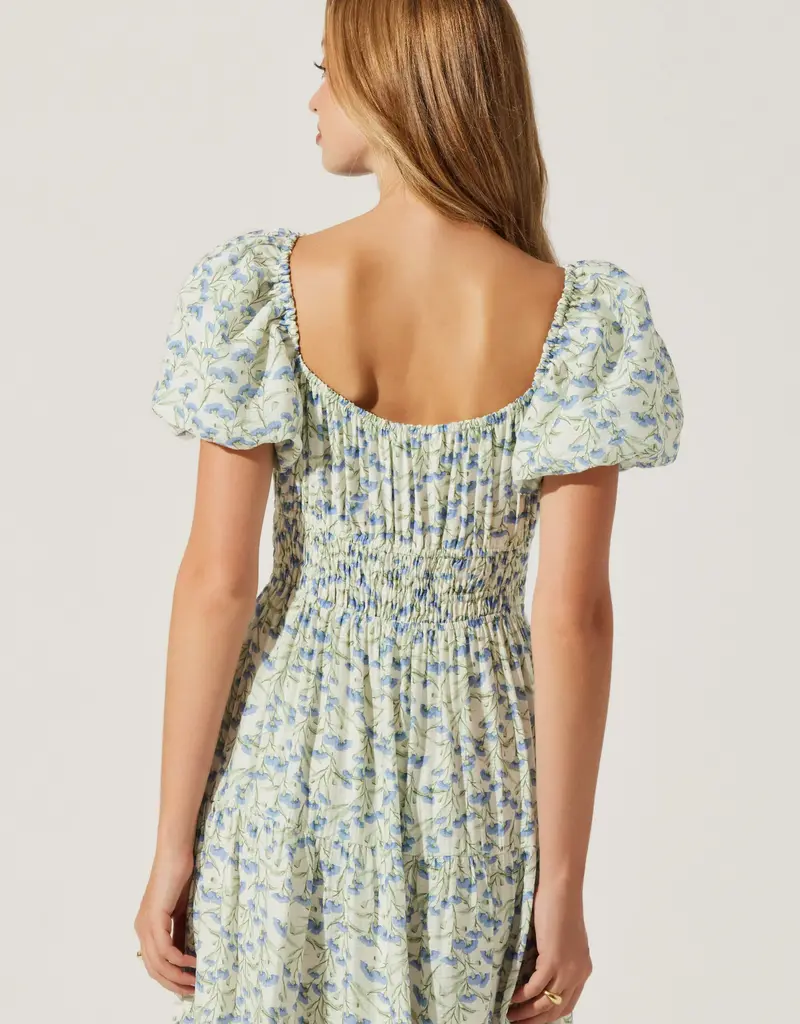 ASTR Florentina Tiered Maxi Dress