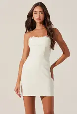 ASTR Melani Mini Dress With Peekaboo Lace (FINAL SALE)
