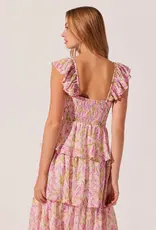 ASTR Midsummer Dress in Pink Floral