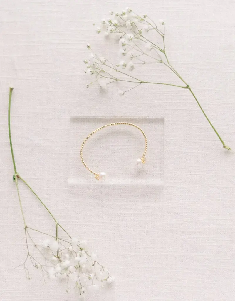 Haiku Lane Coco Pearl Cuff Bracelet