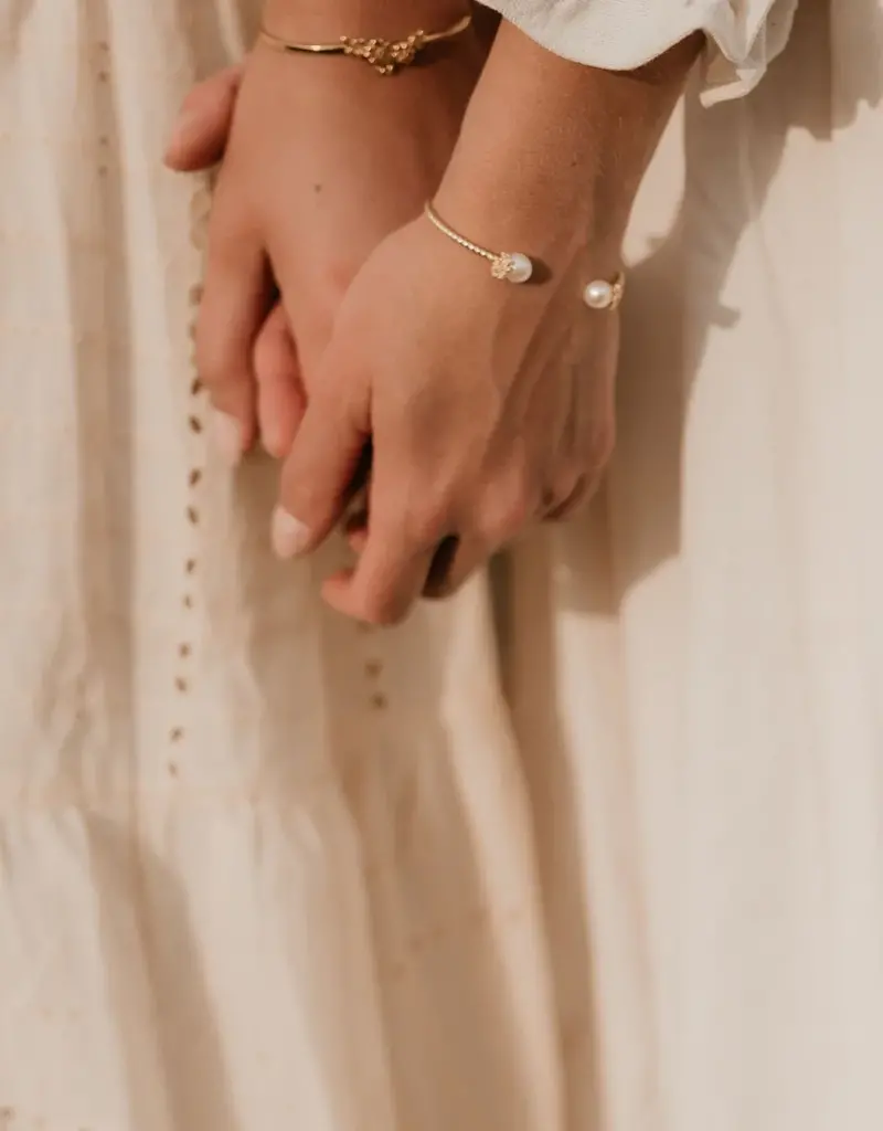 Haiku Lane Coco Pearl Cuff Bracelet