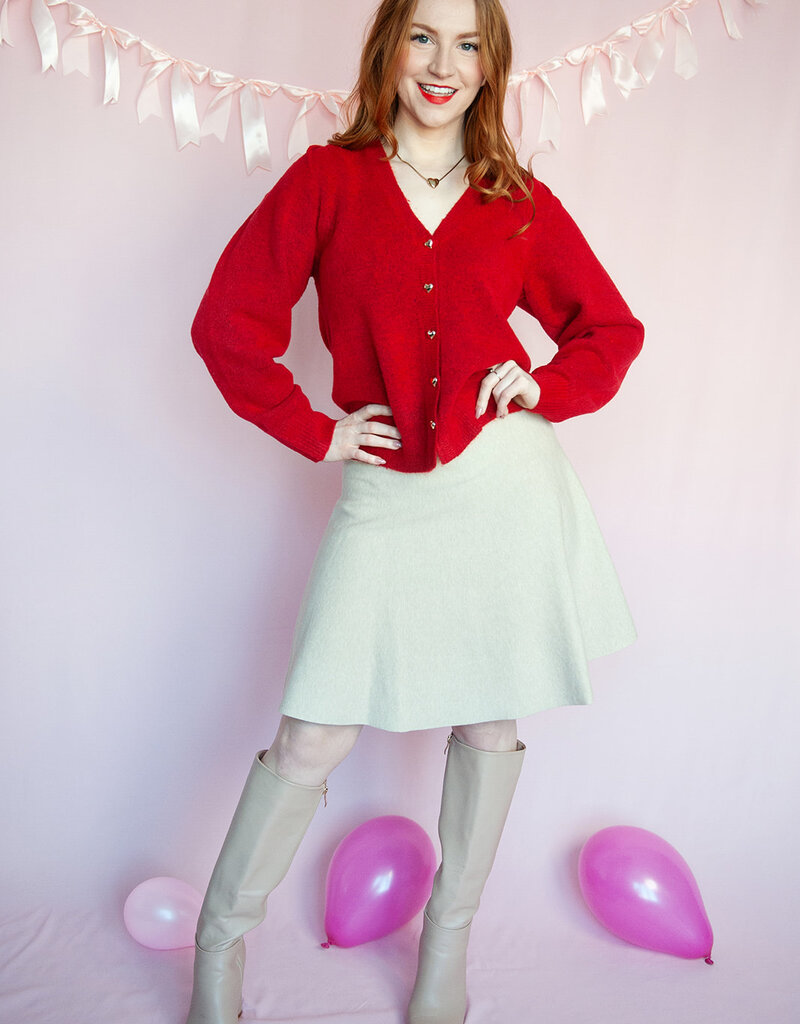 Part Two Vikes Knitted Skirt