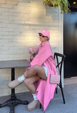 InWear Tilla Long Coat in Cashmere Rose (FINAL SALE)