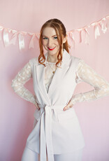 Saltwater Luxe Peony Sheer Lace Top