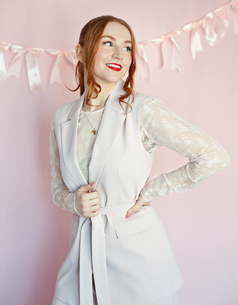 Saltwater Luxe Peony Sheer Lace Top