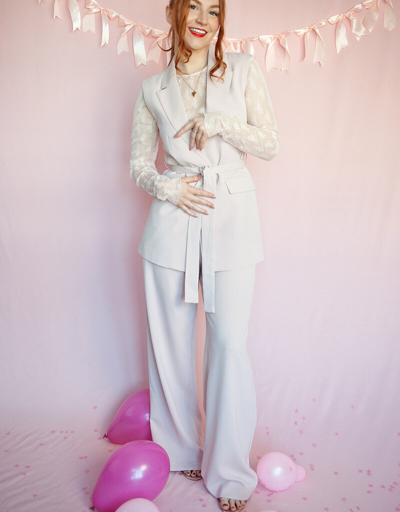 Saltwater Luxe Peony Sheer Lace Top