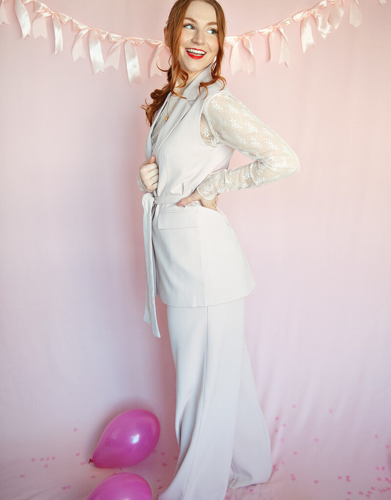 Saltwater Luxe Peony Sheer Lace Top